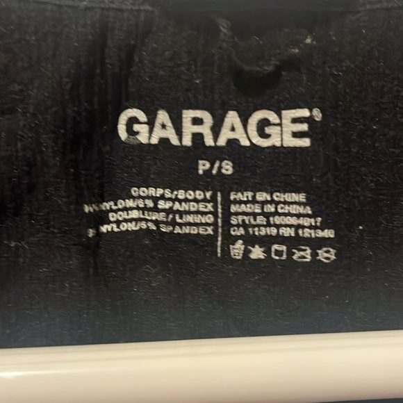 Garage Black Tank Top - Picture 4 of 4